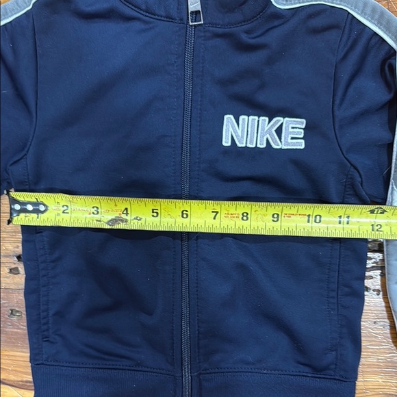 Nike Navy Blue Zip Up Jacket with Gray Lining Toddler size 3T - Picture 5 of 7